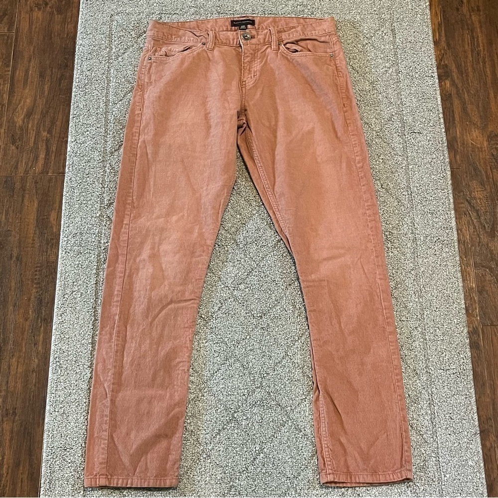 Banana Republic Pants Womens Size 28 Brown Corduroy Skinny Leg Cotton